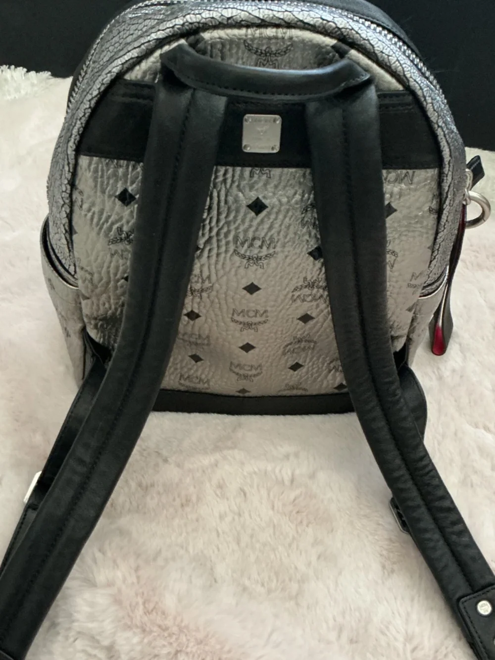 MCM MM METALLIC BACKPACK LIMITED EDITION